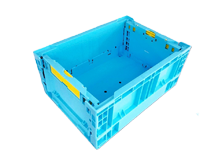 Folding container box